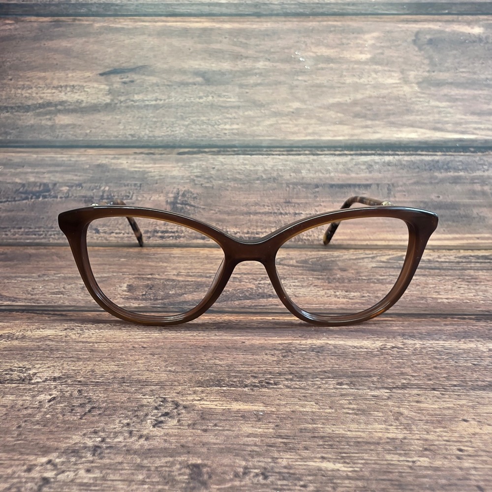 Nine West NW5143 210 Brown Tortoise Gold Braided Cat Eye Eyeglasses 52-16-135